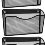 Revistero Nextep Ne-164P3, De Pared, Malla Metalica C/3, 34.5Cm X 21.5Cm X 8.8Cm
