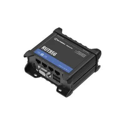 Router Lte Profesional Teltonika Rut956 4 Puertos Ethernet/Rs232/Rs485/WiFi 802.11B/G/N/Interface Amigable/Bandas B1/B2/B3/B4/B5/B7/B8/B28