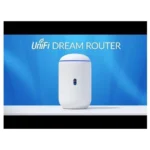 ROUTER INALAMBRICO UBIQUITI UDR 2.4-5GHZ/BANDA DUAL/4 PUERTOS LAN 2 CON SALIDA POE/MU-MIMO/WI-FI 6/1 ANTENA INTERNA 4.3DBI/BLANCO