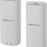 Kit Enlace Inalambrico De 500M Preconfigurado Ruijie Rg-Est100-E + Ajuste Automatico De Potencia/Hasta 300 Mbps/Doble Puerto LAN