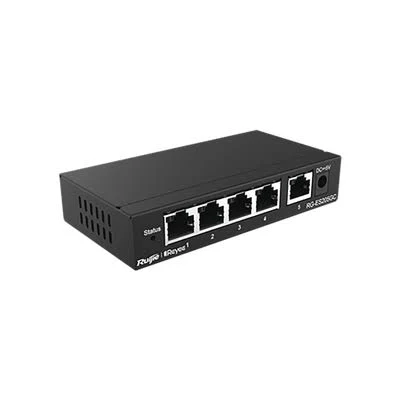 Switch Administrable Ruijie C/5 Puertos Gigabit, Rg-Es205Gc