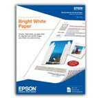 Paquete C/500 Hojas Papel Blanco Brillante Carta Epson S041586