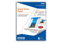 Paquete C/500 Hojas Papel Blanco Brillante Carta Epson S041586