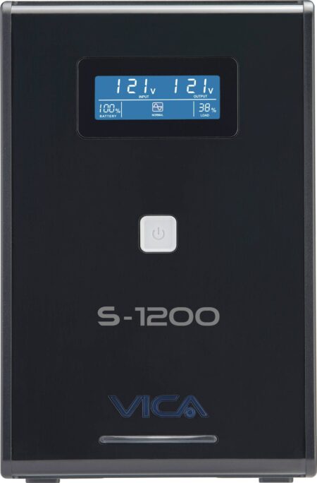 No Break Vica S1200 De 1200Va/600W De 6 Contactos