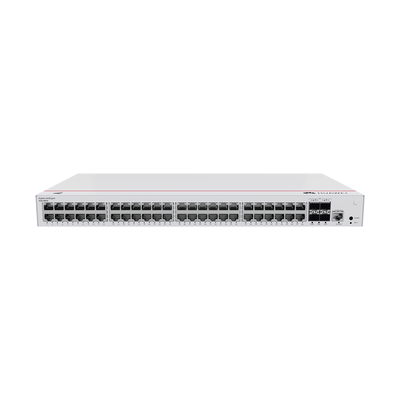 SWITCH HUAWEI S220-48P4S48 PUERTOS 10/100/1000 MBPS (POE)/4 PUERTOS 1GE SFP UPLINK/ADMINISTRABLE POE CAPA 2/ERPS/IMGP SNOOPING/DHCP SNOOPING/POE PERPETUO/380W