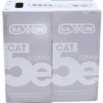 Bobina De Cable Utp Cat5E Saxxon Outpcat5Egcopext 100% Cobre Con Gel/Exterior/305M/Color Negro