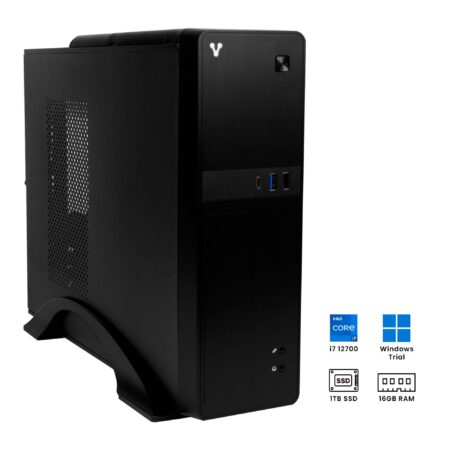 Computadora Vorago Slimbay 5 Core I7 12700 16Gb 1T SSD Win Trial Incluye Teclado Y Mouse -