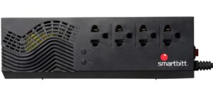 Regulador De Voltaje Smartbitt Sbavr1200s De 1200va/600w, 4 Contactos.