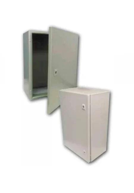 Gabinete Para Exteriores Sbe Tech Metalico, 30 X 40 X 20Cm, Grado IP 65 Nema 4, Color Beige, Sbe-403020