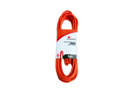 Extension Electrica Uso Rudo Smartbitt Sbec-Hd05M 3 Contactos/Naranja/5 Metros