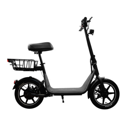 Scooter Electrico Vorago Sc-400, Asiento Ajustable 400W/36V, 25Km/H, Maximo 120Kg Color Negro