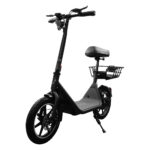 Scooter Electrico Vorago Sc-400, Asiento Ajustable 400W/36V, 25Km/H, Maximo 120Kg Color Negro