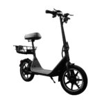 Scooter Electrico Vorago Sc-400, Asiento Ajustable 400W/36V, 25Km/H, Maximo 120Kg Color Negro