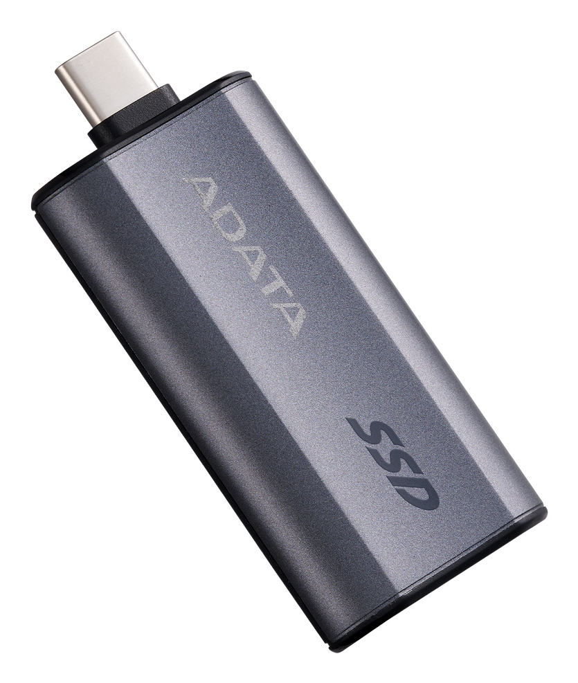 U. Estado Solido Ssd Externo Usb 2tb Adata Sc750-2000g-ccbk, Sc750, Usb-c 3.2, Superspeed, Color Negro Titanio