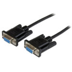 Cable De Modem Nulo Serial Rs232 Db9 Hembra-Hembra 2M Negro Startech Scnm9Ff2Mbk