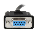 Cable De Modem Nulo Serial Rs232 Db9 Hembra-Hembra 2M Negro Startech Scnm9Ff2Mbk