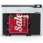 Epson Surecolor T3770Dr (Sct3770Dr) De 24 Pulgadas Doble Rollo O Rebobinador De 5 Tintas Y Adobe Postscript -