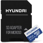 Memoria Microsdxc 64Gb Hyundai Sdc64Gu3 V30/Clase 10/95Mb-S/Con Adaptador
