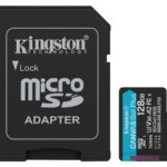 KINGSTON MEMORIA 128GB MICROSDX C CANVAS GO PLUS A2 U3CARD   ADAPTE