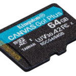 Memoria Microsdxc 64Gb Kingston Canvas Go! Plus/Uhs-I/Clase 10/Con Adaptador/Sdcg4/64Gb