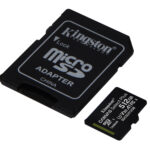 Memoria MicroSD 512Gb Kingston Sdcs2/512Gb Canvas Select Plus Clase 10 C/Adaptador