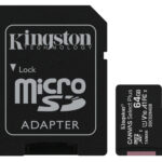 MEMORIA MICROSDHC 64GB KINGSTON SDCS2/64GB CANVAS SELECT PLUS UHS-I CLASE 10, C/ADAPTADOR