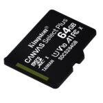 Memoria Microsdhc 64Gb Kingston Sdcs2/64Gb Canvas Select Plus Uhs-I Clase 10, C/Adaptador
