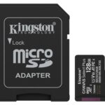 MEMORIA MICROSD 128GB KINGSTON CANVAS SELECT PLUS CLASE 10/UHS-I/U1/U3/VIDEO CLASE 10/30/A1/CON ADAPTADOR/SDCS3/128GB