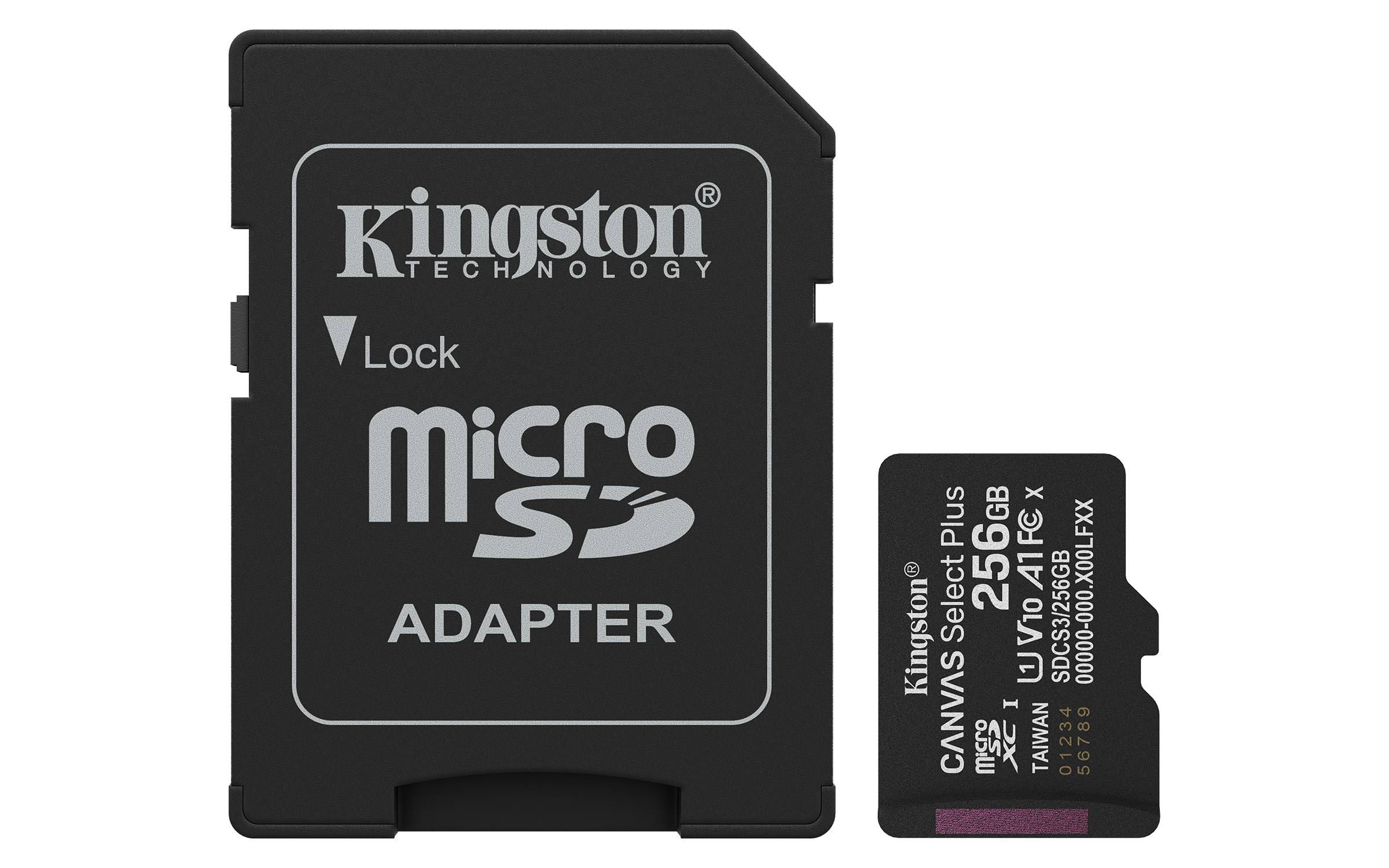 Sdxc Memoria Kingston 256gb Canvas Selec Plus Gen3 150mb/s C10