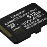 Sdxc Memoria Kingston 512Gb Canvas Select Plus Gen3 150Mb/S C10