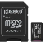 MEMORIA MICROSDXC 64GB KINGSTON CANVAS SELECT PLUS GEN3 SDCS3/64GB CLASE 10/CON ADAPTADOR