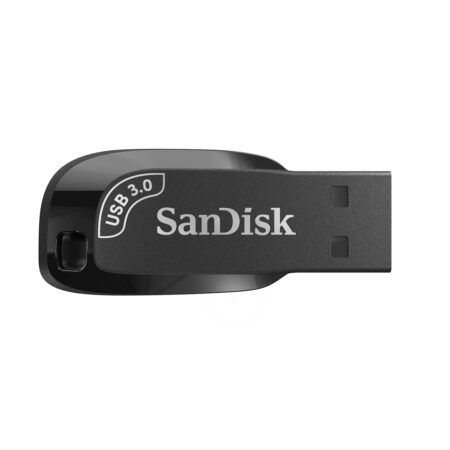 Memoria USB Sandisk Ultra Shift, 256Gb, USB 3.0, Negro