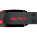 Memoria USB Sandisk Cruzer Blade Cz50, 128Gb, USB-A 2.0, Lectura 150Mb/S, Negro/Rojo
