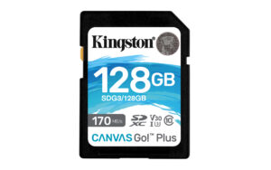 MEMORIA SDXC 128GB KINGSTON SDG3/128GB CANVAS GO! PLUS UHS-I U3 V30 CLASE 10