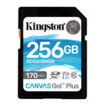 MEMORIA SDXC 256GB KINGSTON SDG3/256GB CANVAS GO! PLUS UHS-I CLASE 10