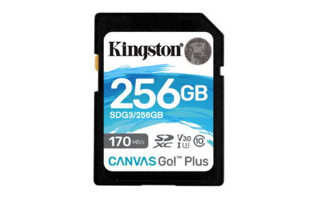 MEMORIA SDXC 256GB KINGSTON SDG3/256GB CANVAS GO! PLUS UHS-I CLASE 10