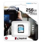 MEMORIA SDXC 256GB KINGSTON SDG3/256GB CANVAS GO! PLUS UHS-I CLASE 10