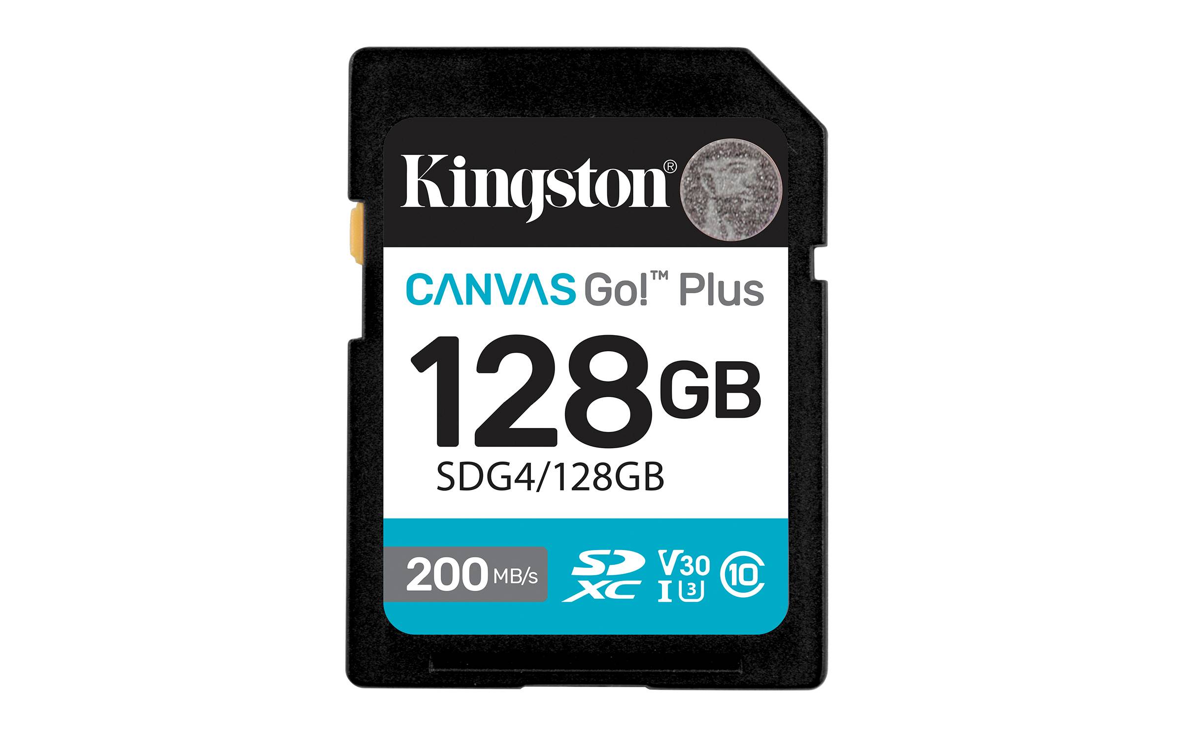 Kingston Memoria 128gb Sdxc Can Vas Go Plus Gen4 200mb S C10 Uhs-i