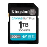 MEMORIA SDXC 1TB KINGSTON CANVAS GO! PLUS GEN4/CLASE10/UHS-I/SDG4/1TB