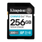 KINGSTON MEMORIA 256GB SDXC CAN VAS GO PLUS GEN4 200MB S C10 UHS-I