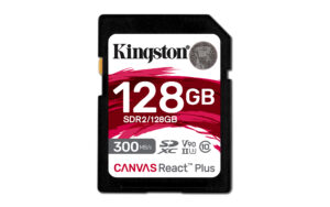MEMORIA SDXC 128GB KINGSTON CANVAS REACT PLUS SDR2/128GB UHS-II CLASE 10