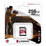 Memoria Sdxc 256Gb Kingston Sdr2/256Gb Canvas React Plus/Clase 10/Uhs-Ii