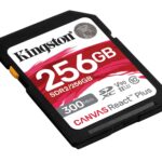 MEMORIA SDXC 256GB KINGSTON SDR2/256GB CANVAS REACT PLUS/CLASE 10/UHS-II