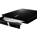 ASUS Sdrw-08D2S-U Lite Quemador De Dvd - Dvd-R 8X / Dvd+Rw 8X, USB 2.0, Externo, Negro