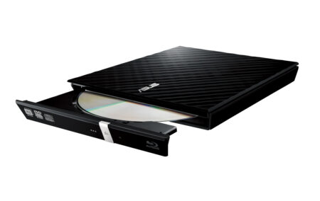 ASUS Sdrw-08D2S-U Lite Quemador De Dvd – Dvd-R 8X / Dvd+Rw 8X, USB 2.0, Externo, Negro