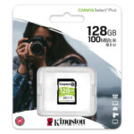 Memoria Sdhc 128Gb Kingston Sds2/128Gb Canvas Select Plus, Uhs-I Clase 10