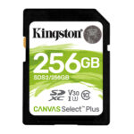 MEMORIA SDXC 256GB KINGSTON SDS2/256GB CANVAS SELECT PLUS CLASE 10 UHS-I