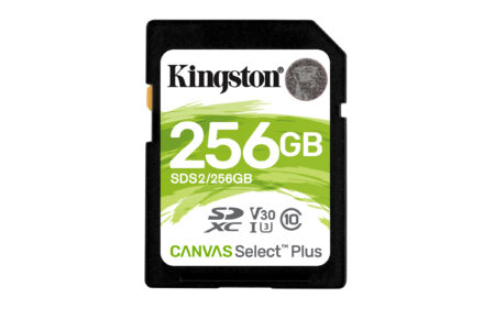 Memoria Sdxc 256Gb Kingston Sds2/256Gb Canvas Select Plus Clase 10 Uhs-I