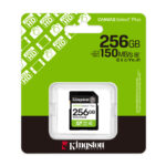 Memoria Flash SD 256Gb Kingston Sds3/256Gb Canvas Select Plus Clase 10