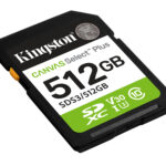 Memoria Flash SD 512Gb Kingston Sds3/512Gb Canvas Select Plus Clase 10